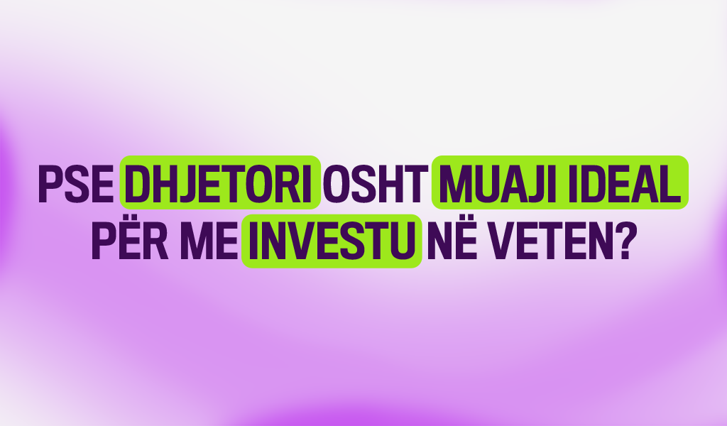 Dhjetori shpesh shihet si muaji i bilanceve — koha kur njerëzit ndalen, reflektojnë dhe e analizojnë vitin që po përfundon. Për shumicën, ky muaj bart një kombinim emocionesh: lodhje nga dinamika e vitit, por edhe një energji të re që vjen prej atmosferës së festave dhe përgatitjeve për vitin e ardhshëm. Megjithatë, përtej dekorimeve, planeve familjare dhe listave të dhuratave, dhjetori paraqet një mundësi të vlefshme që shumë njerëz nuk e shfrytëzojnë mjaftueshëm — investimin në veten.