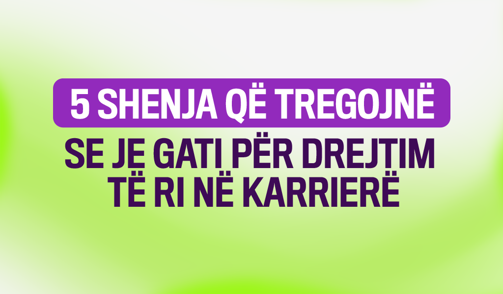Në një treg pune që ndryshon vazhdimisht, është normale që shumë profesionistë të pyesin veten: A jam ende në drejtimin e duhur të karrierës? Shumë njerëz qëndrojnë në të njëjtin profesion për vite të tëra, edhe kur nuk ndihen më të motivuar ose nuk shohin zhvillim. Arsyeja është shpesh komforti dhe frika nga ndryshimi. Por në realitet, karriera moderne kërkon përshtatje të vazhdueshme dhe zhvillim të aftësive të reja.